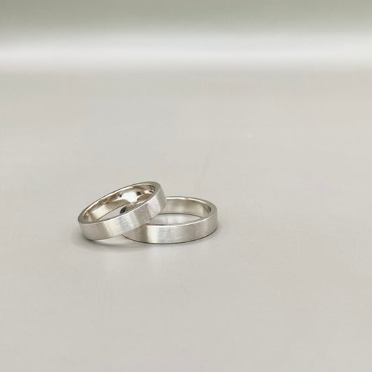 ARGOLLAS CUADRADAS PLATA PALADIO