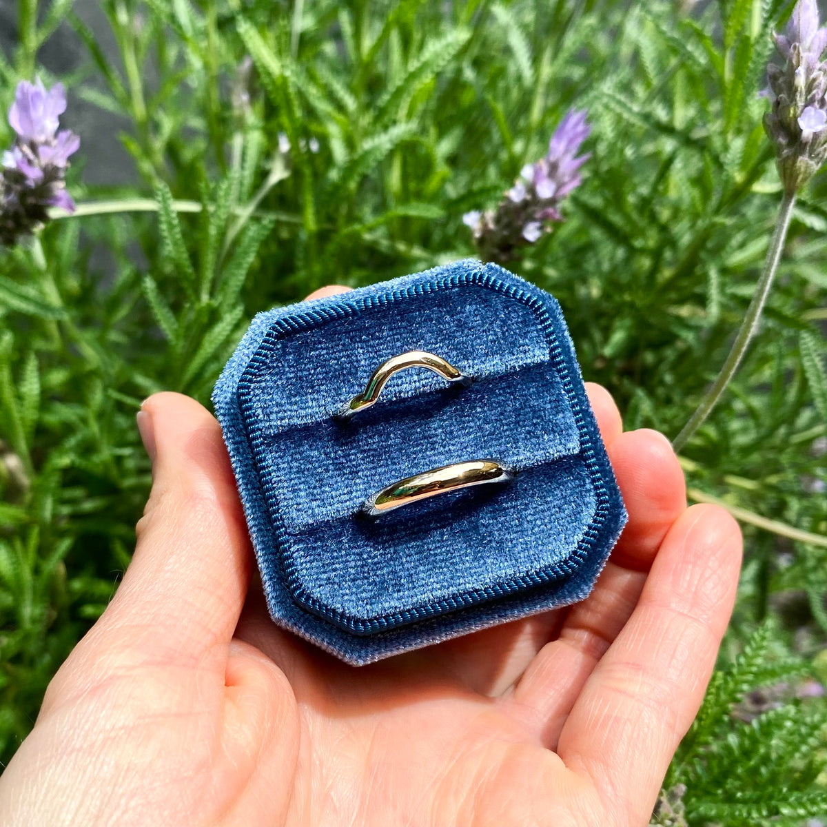 ARGOLLAS INGLESAS CURVA II OA 18K