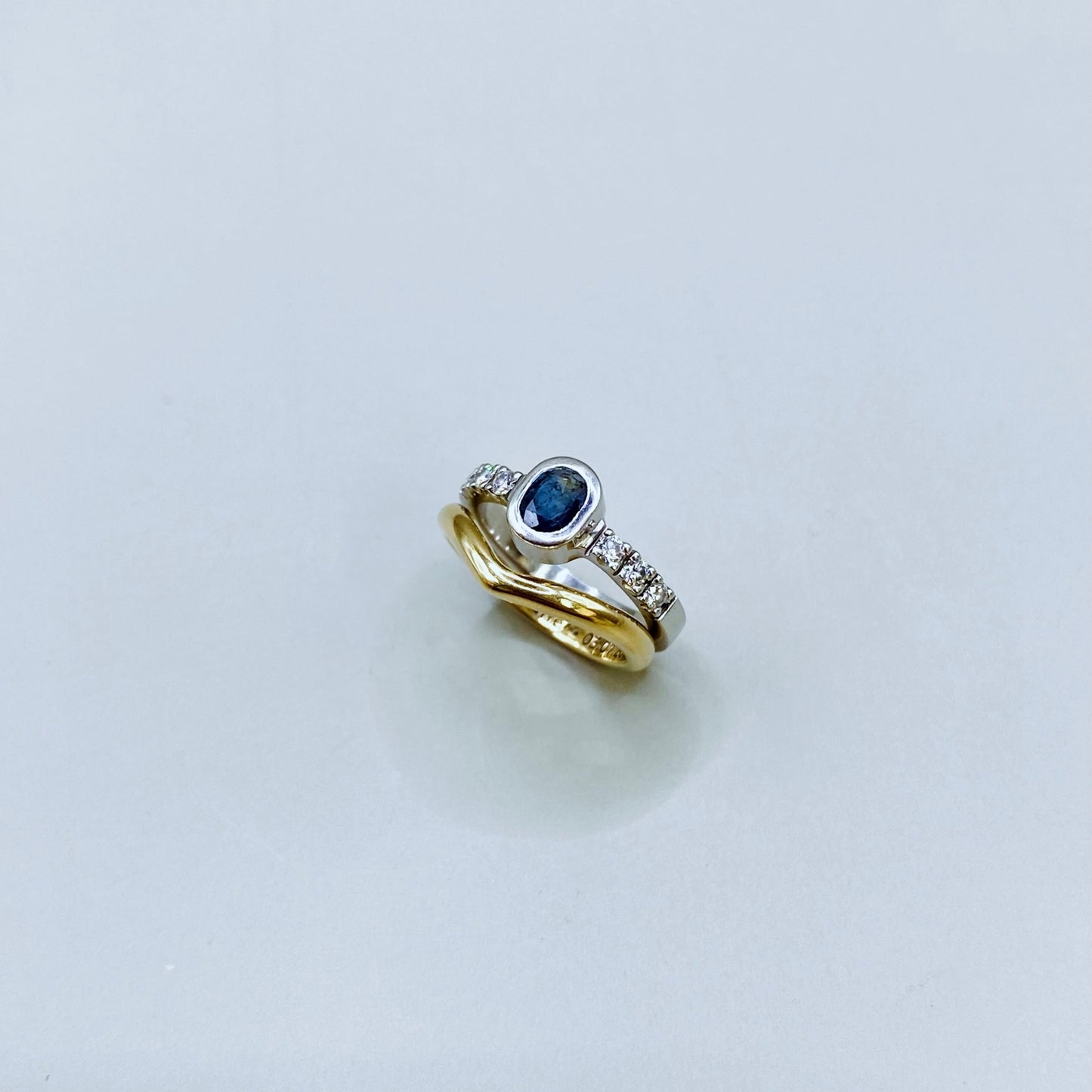 ARGOLLAS INGLESAS CURVA I OA 18K