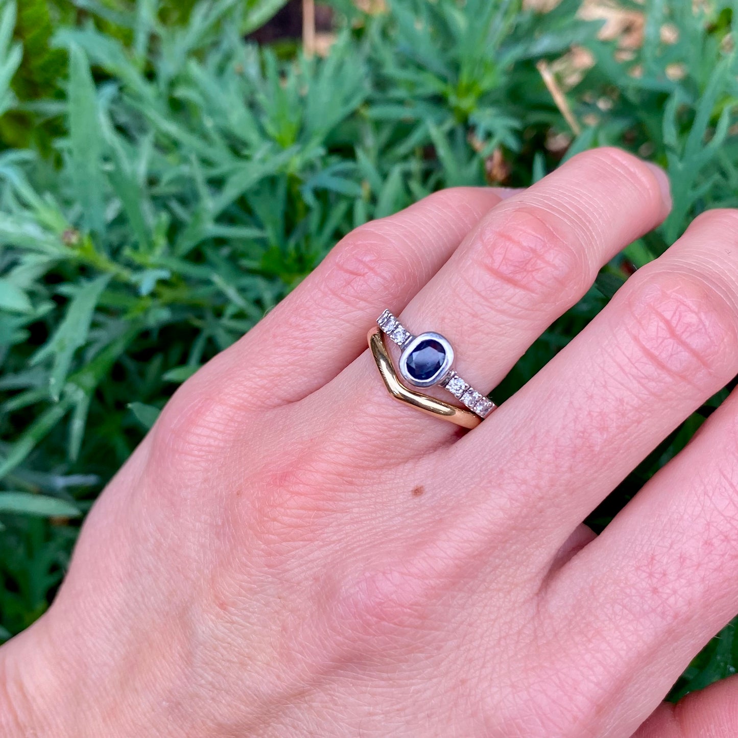 ARGOLLAS INGLESAS CURVA I OA 18K